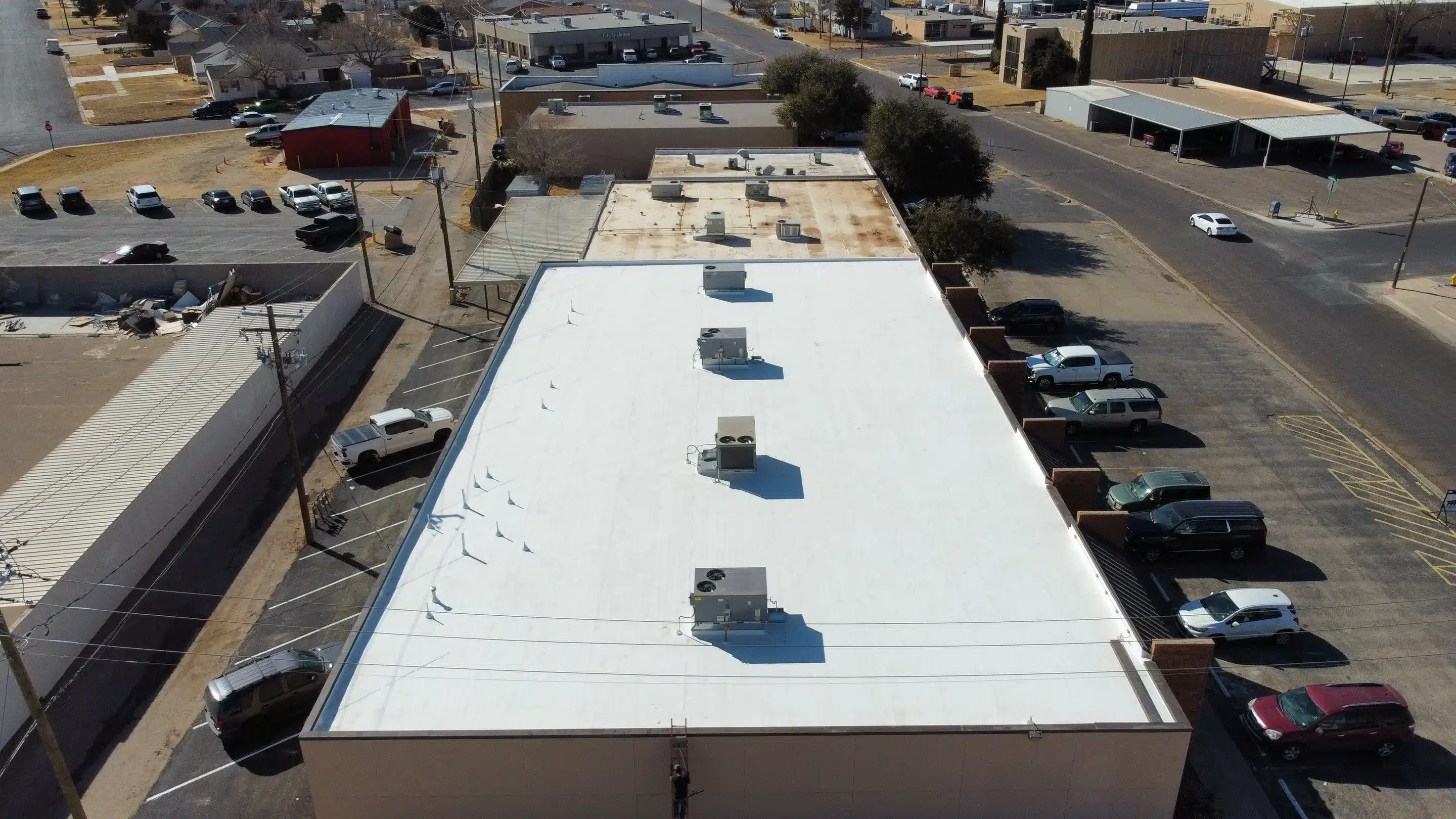 commercial roof replacement