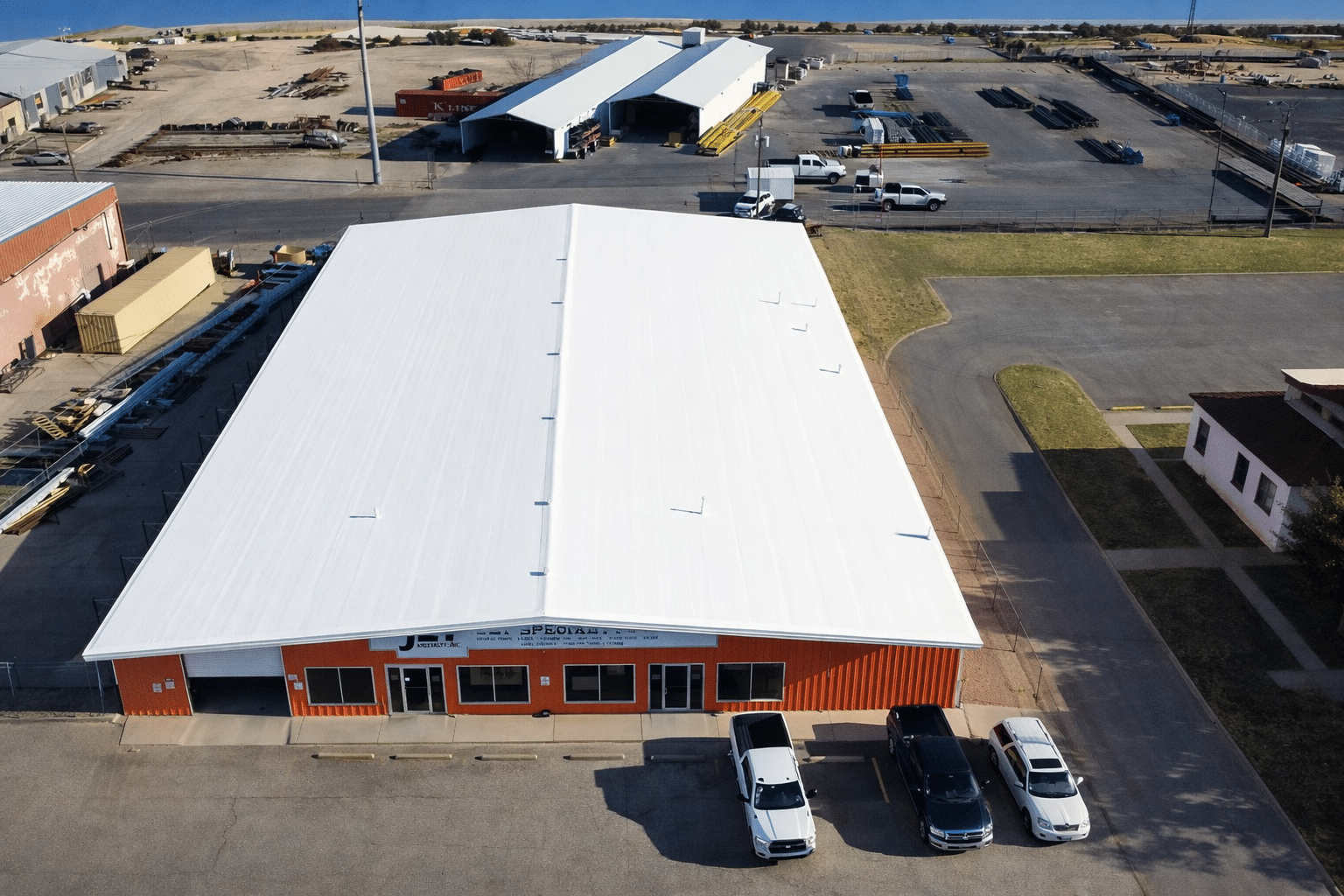 commercial flat roofing company