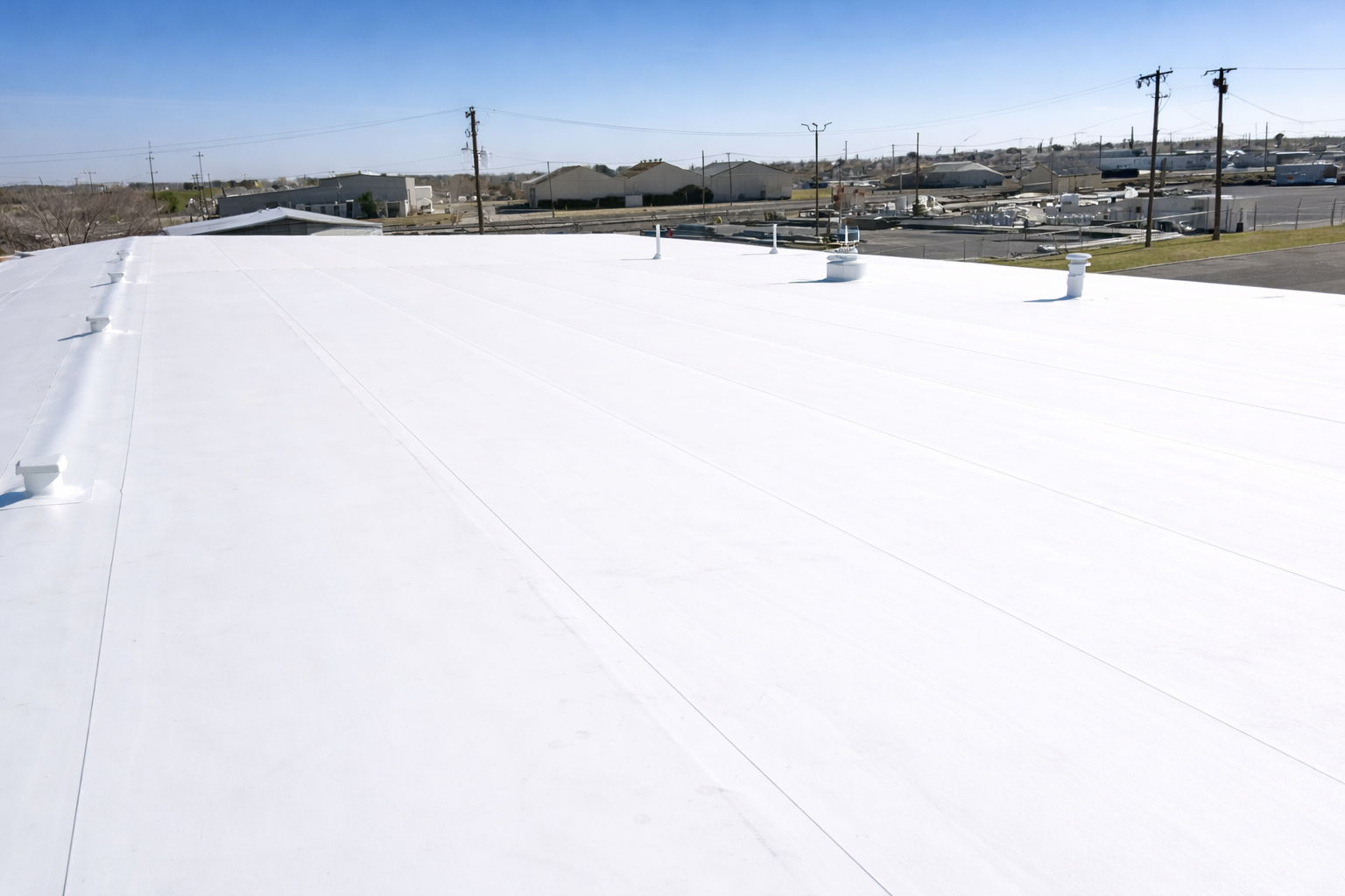 commercial flat roofing