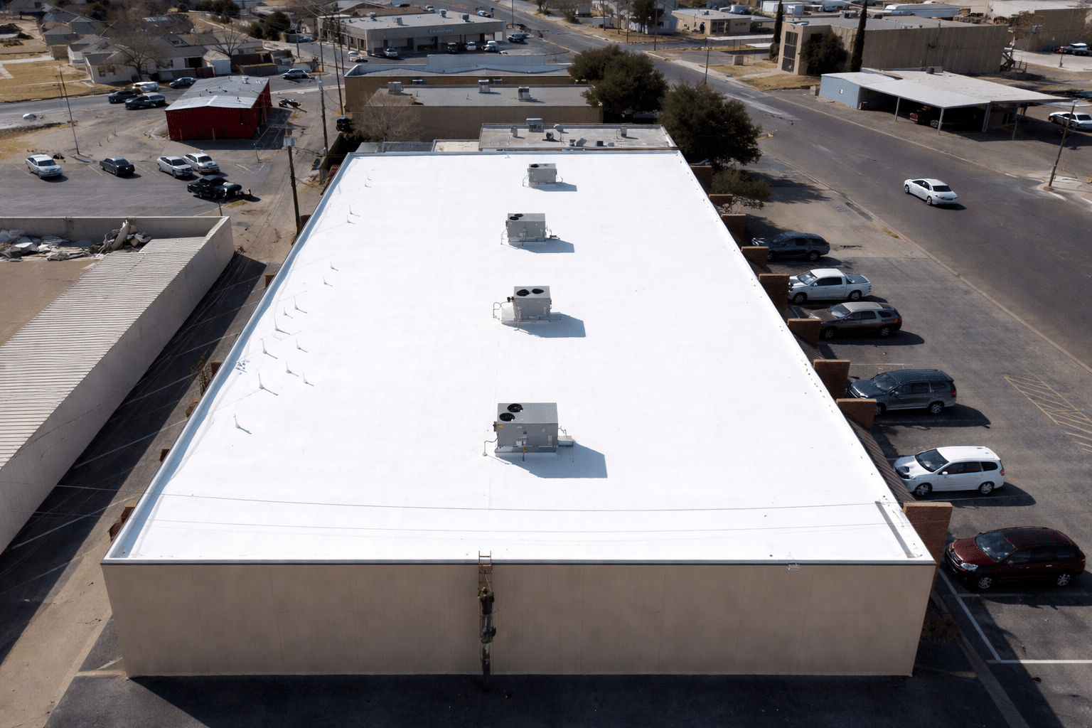 commercial roof replacement
